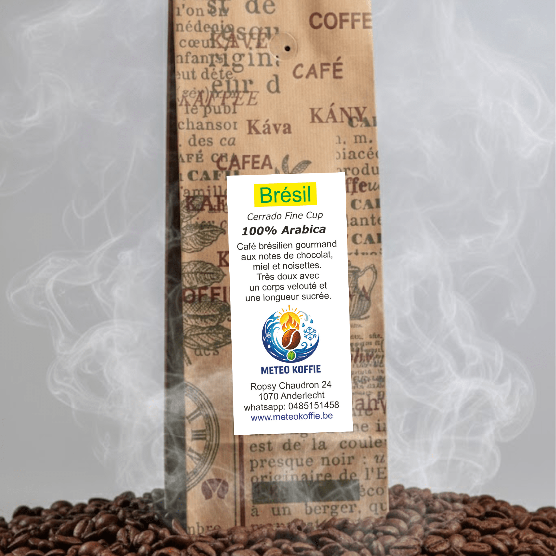 Café de Brésil: L'excellence en tasse - Meteo Koffie – Torréfacteur de café mobile Quai de L'industrie 168 1070 Anderlecht