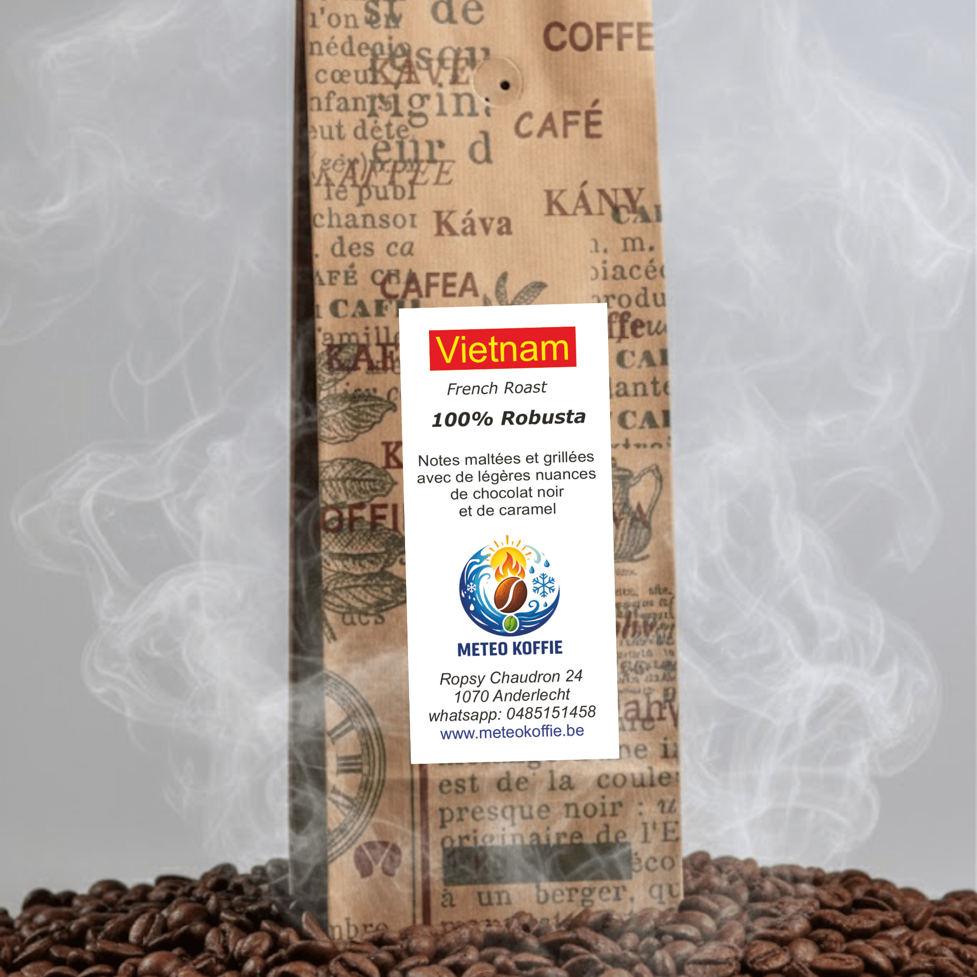 Café de Vietnam - Meteo Koffie – Torréfacteur de café mobile Quai de L'industrie 168 1070 Anderlecht